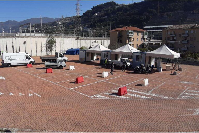 Vaccini, Toti: «A Taggia il primo centro drive through»