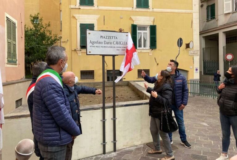 Genova, intitolato ad Agostino Dario Caviglia uno spazio presso piazza Sarzano