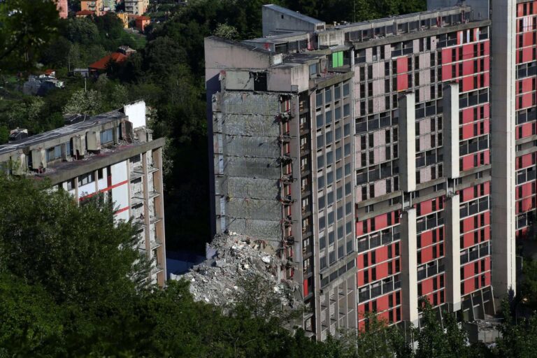 Diga di Begato, rimossi 15 mila metri cubi di cemento armato