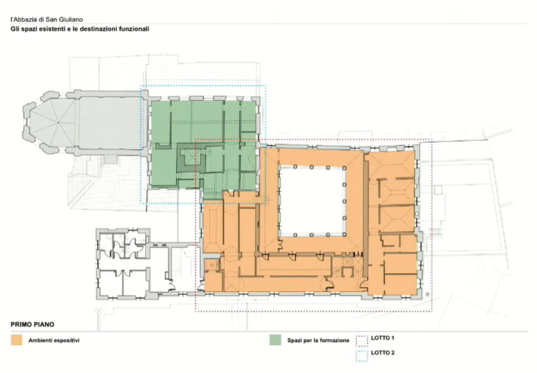 casa cantautori piantina