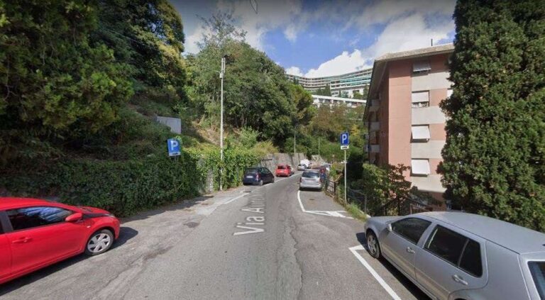 Genova, 196 mila euro per la messa in sicurezza di via Robino
