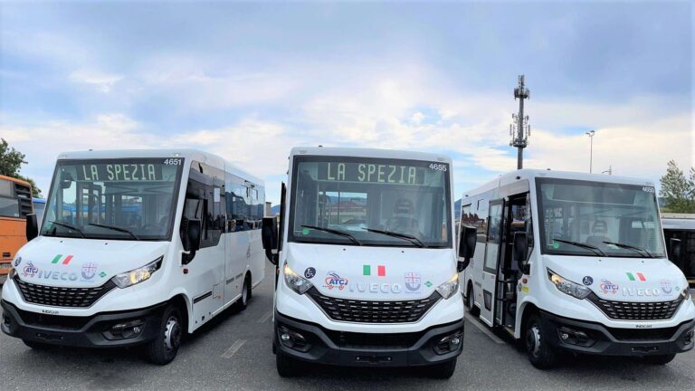 Sei nuovi autobus a metano per Atc Esercizio alla Spezia