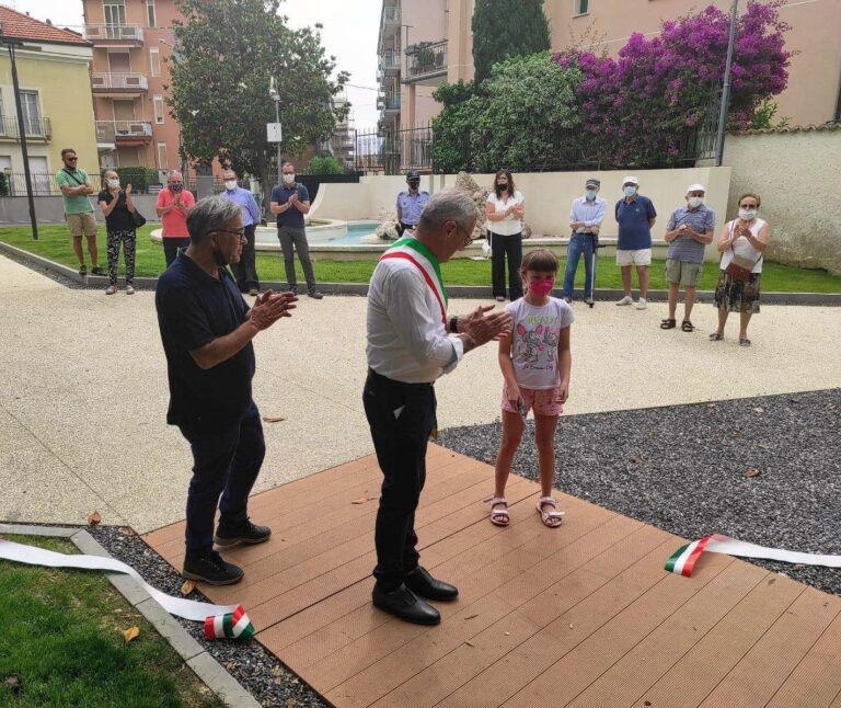 Ceriale inaugura il nuovo Parco Sasso