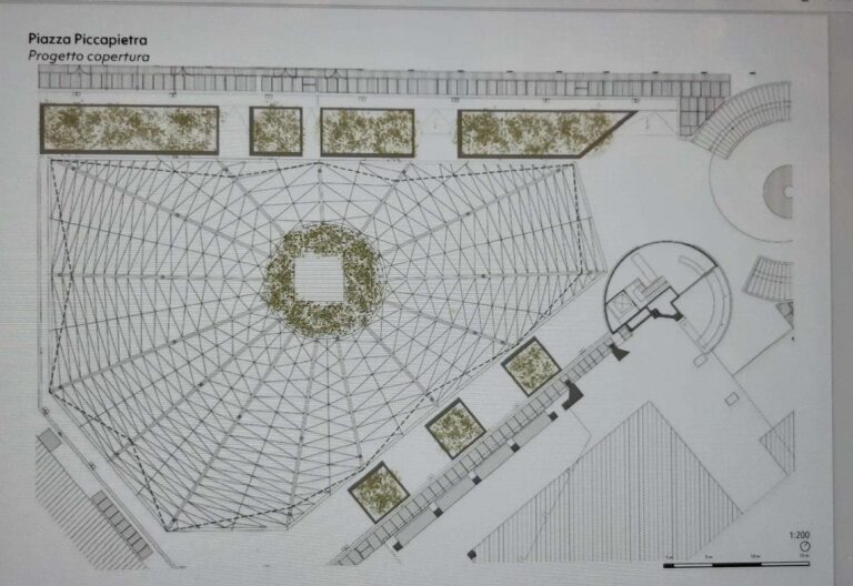 Zona Piccapietra a Genova: aree verdi e anche un piccolo teatro nel progetto di restyling