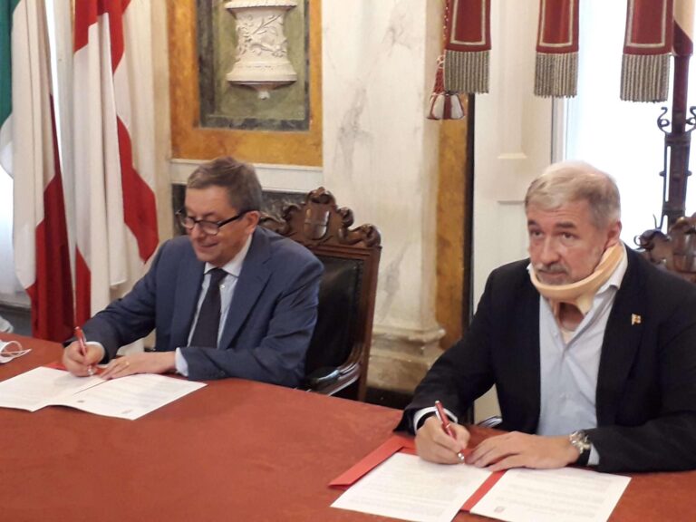 Ventuno milioni per il Comune di Genova dalla Fondazione Compagnia di San Paolo