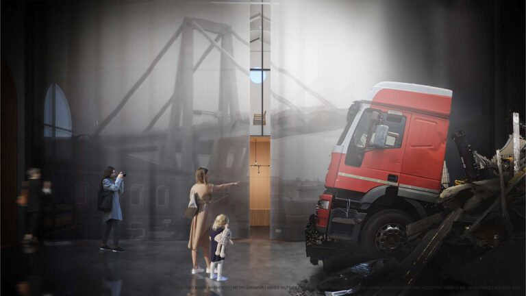 06.Museo della memoria (stanza 2) il crollo, la tragedia e i soccorsi