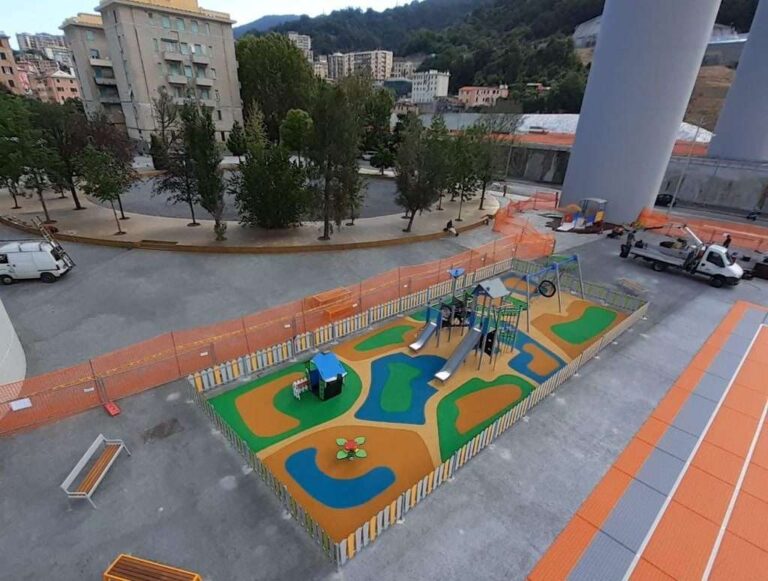 Parco della Memoria, inaugurata la nuova area giochi e fitness