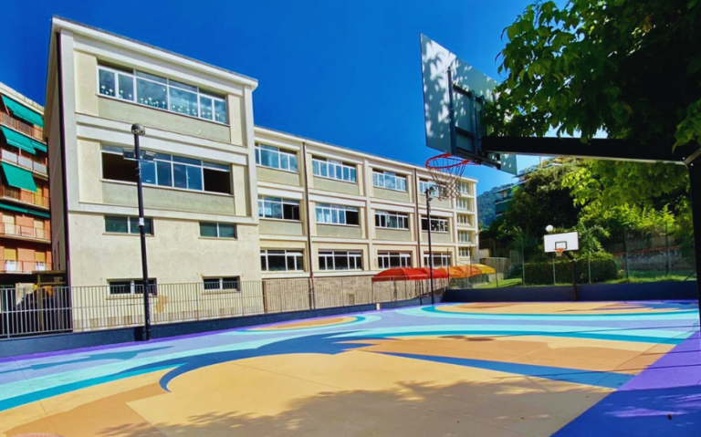 Rapallo: due nuovi campi da street basket al parco delle Fontanine