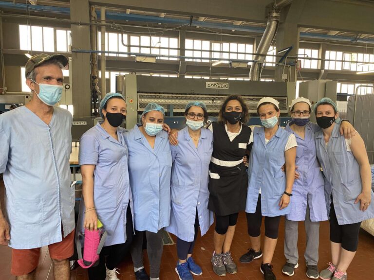 Lavanderia San Giorgio: 10 assunzioni e dipendenti tornati a pieno servizio