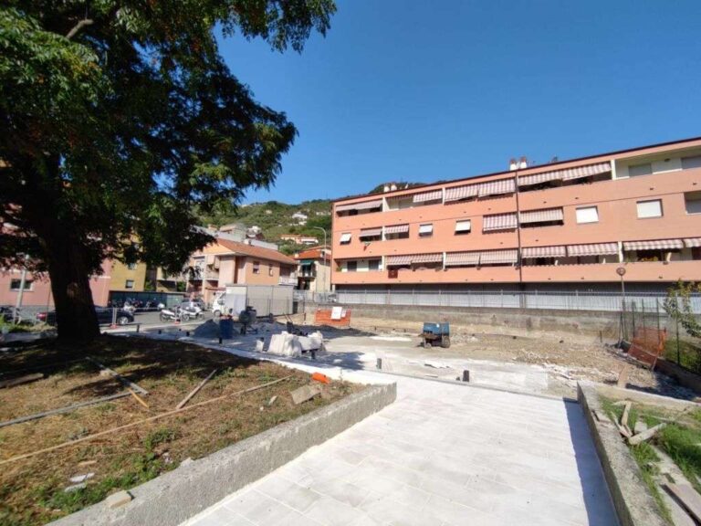Chiavari: restyling area verde a Caperana e campo polifunzionale, fine lavori a ottobre