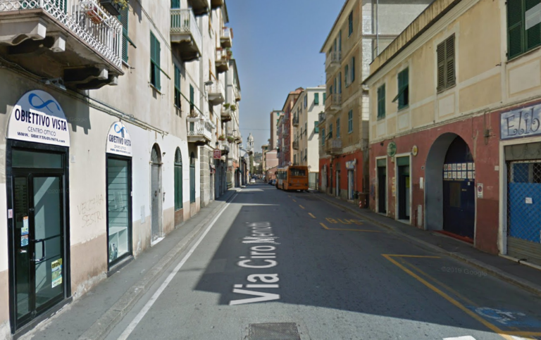 Genova Sestri: via Ciro Menotti chiusa di notte sino al 10 settembre, le variazioni Amt