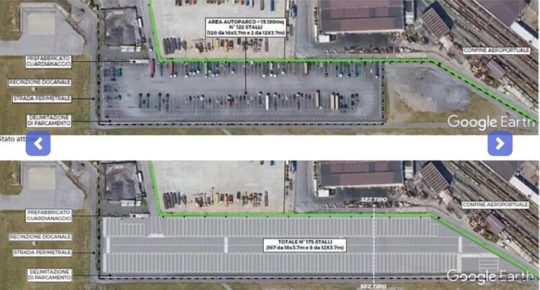 Autoparco Aeroporto Sestri Ponente, affidato il progetto dell’ampliamento