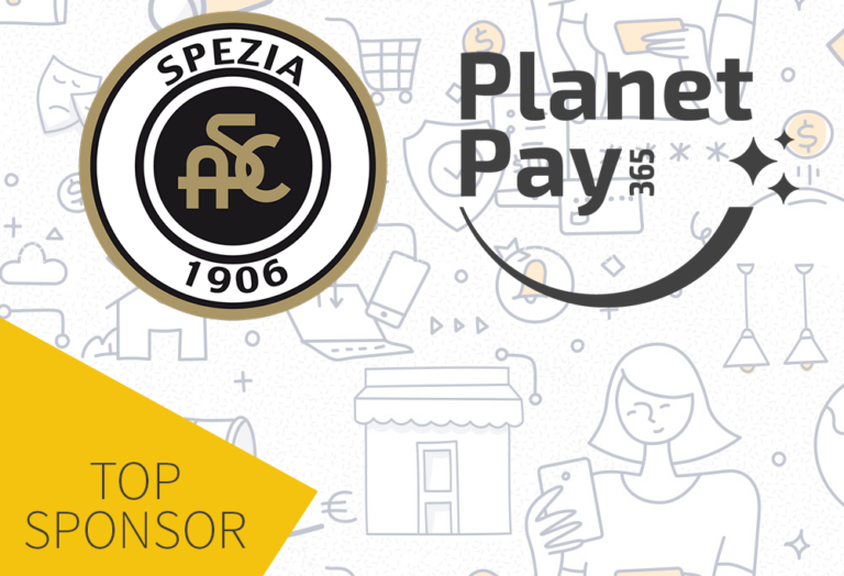 PlanetPay365 top sponsor dello Spezia Calcio