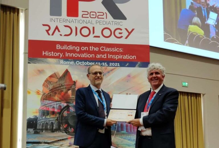 Rossi (Gaslini) è socio onorario della Società Americana di Radiologia Pediatrica