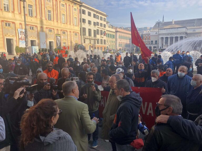 Pensioni, Riparazioni navali ancora in sciopero