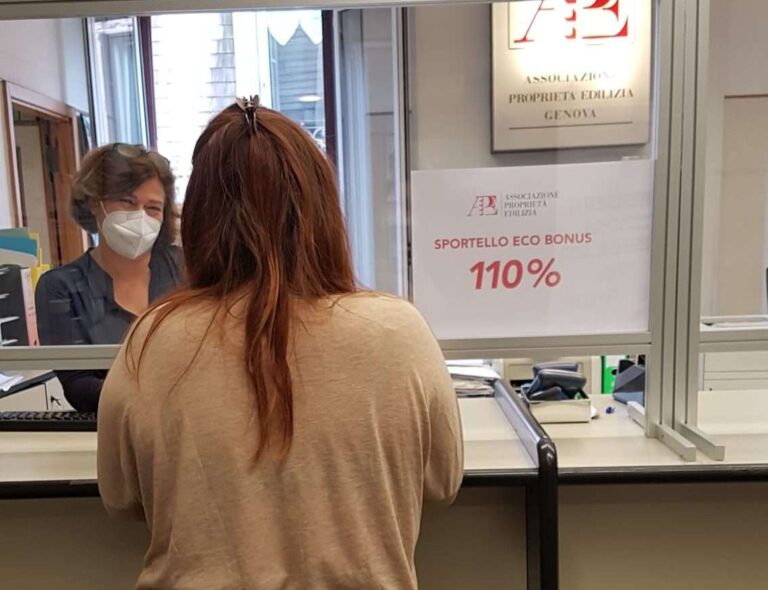 Ape Genova: «Superbonus, in Liguria l’1% scarso»