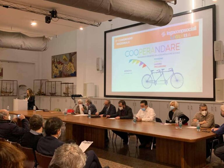 Cooperative sociali di Legacoop a congresso: 70 le realtà che danno lavoro a 5 mila persone