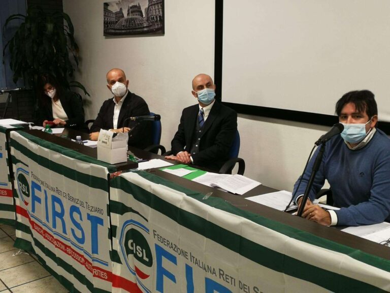 Muzio confermato segretario responsabile del Gruppo Carige per First Cisl