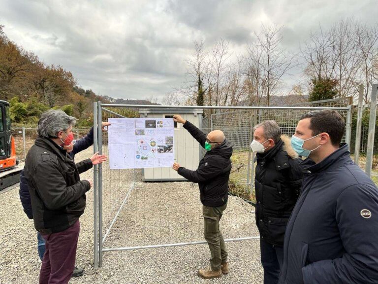 Al via i lavori per la riapertura di via Gazzo a Leivi