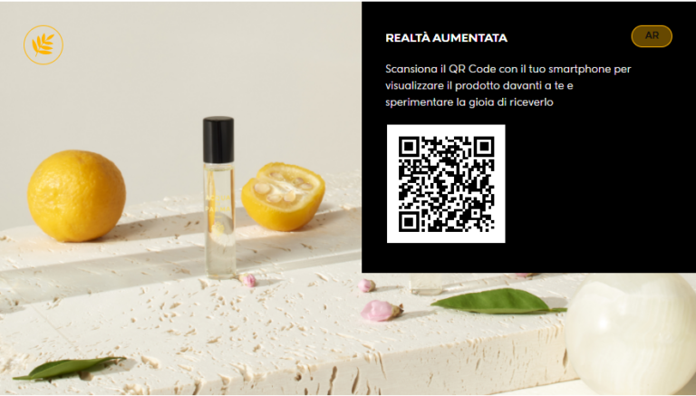 La realtà aumentata di ETT per il nuovo gift finder di Acqua di Parma