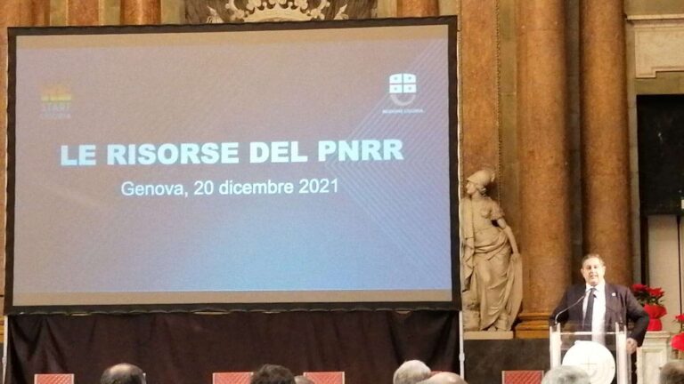 Pnrr, Toti: «Servono concertazione e coesione tra le parti»