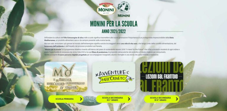 olio monini concorso