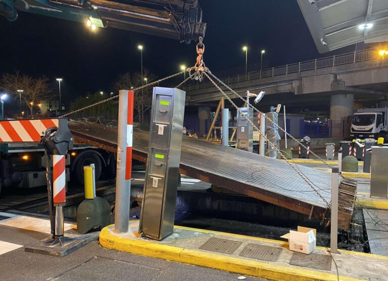 Società Gestione Mercato: nuova pesa per i container