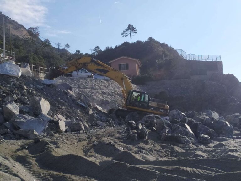 Framura, primo lotto di difesa della costa concluso entro l’estate