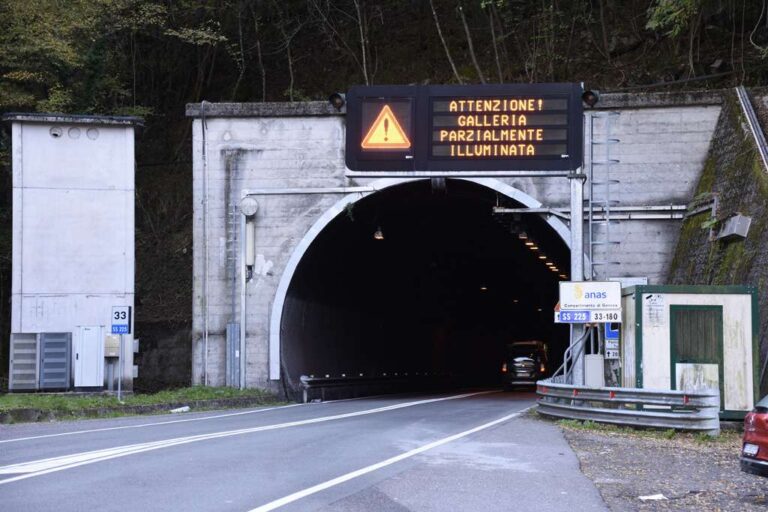 Tunnel delle Ferriere: confermata la riapertura il 16 luglio