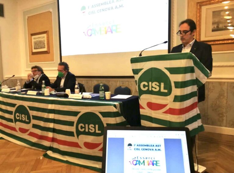 Ast Cisl Genova, Granara: «Col Comune avviato tavolo Pnrr»