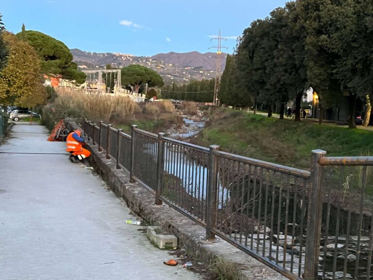 Sarzana, ok ai progetti esecutivi per manutenzione del Calcandola e argini del torrente San Lazzaro