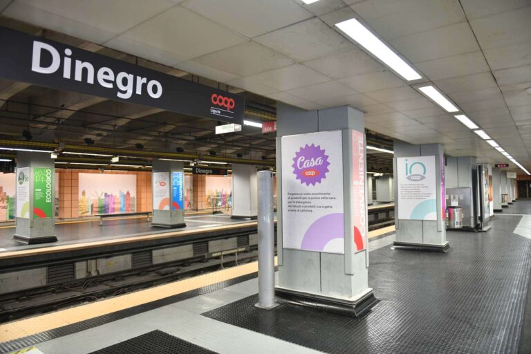 La metropolitana a Dinegro sponsorizzata Coop: anche locker per ritirare la spesa online