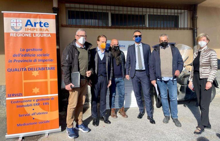 Bonus 110%: a Santo Stefano al Mare il primo cantiere ligure di interventi su alloggi erp