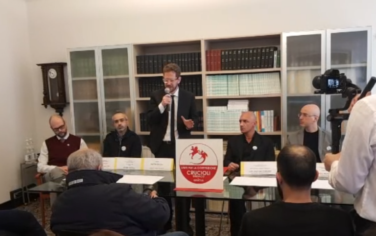 Comunali a Genova: Uniti per la Costituzione si presenta, Crucioli candidato sindaco