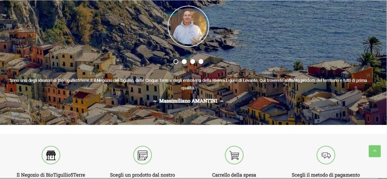 BioTigullio5Terre, la vetrina online diventa un e-commerce sostenibile