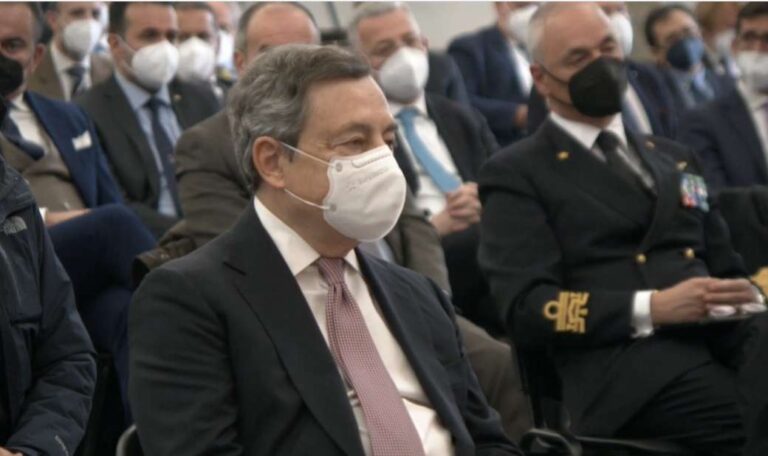 Draghi: «Dopo il Morandi, Genova è modello per l’Italia. Un sogno che sta diventando realtà»