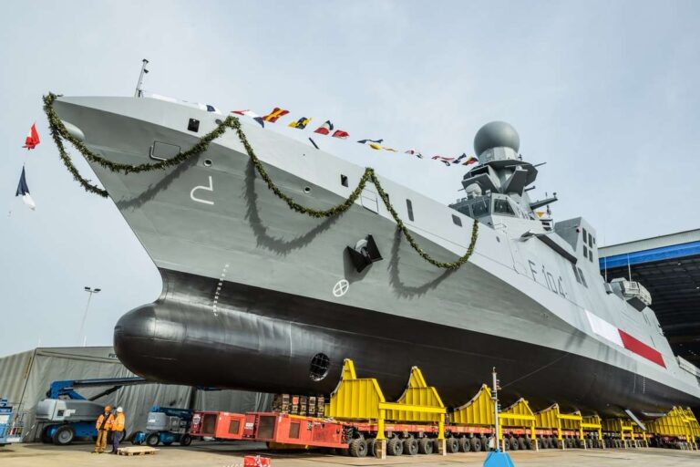 Fincantieri: varata la quarta corvetta per il Qatar