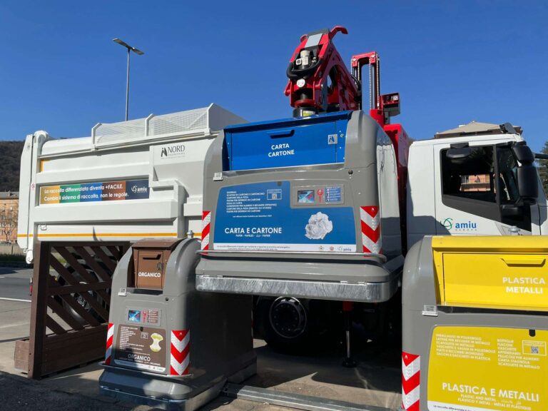 Genova, inizia dalla val Bisagno l’era dei cassonetti intelligenti