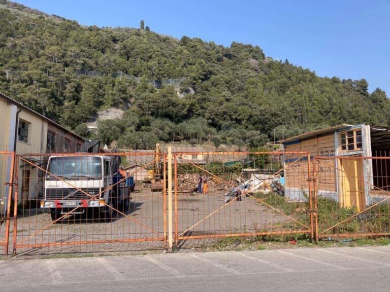 Chiavari, nuova area parcheggio di via Preli