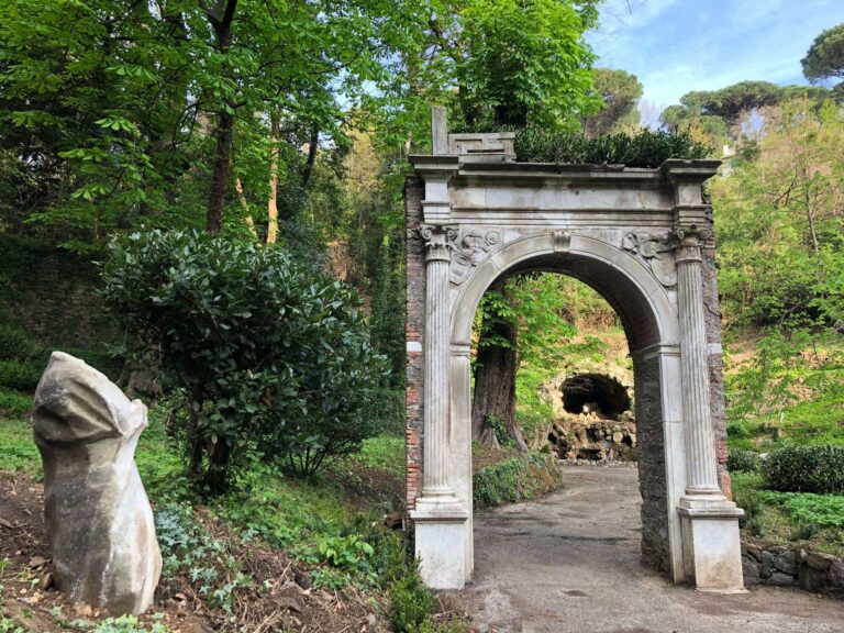 Alla Villa Duchessa di Galliera sarà di nuovo visitabile la Valletta del Leone