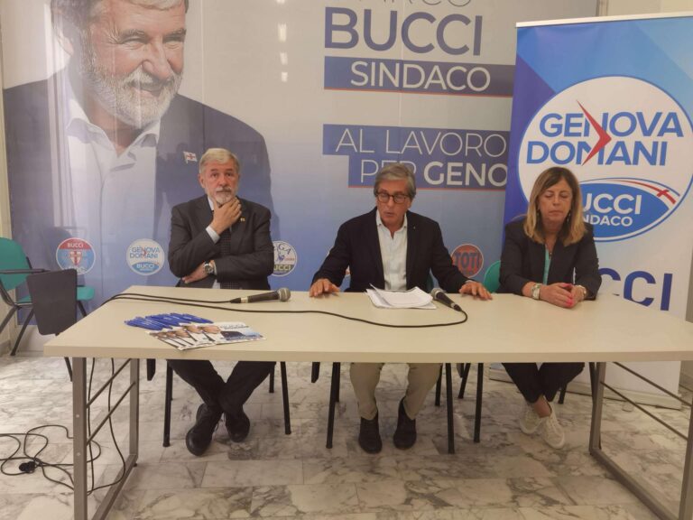 Amministrative, Merella si schiera con Bucci: «Apprezziamo il suo pragmatismo»