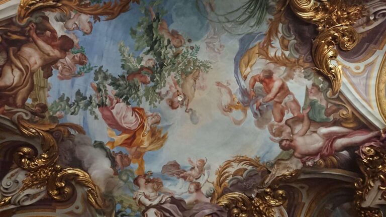 soffitto palazzo rosso