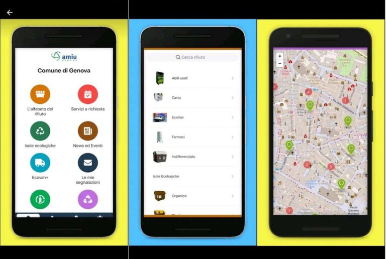 Amiu, dall’1 luglio attiva la nuova app
