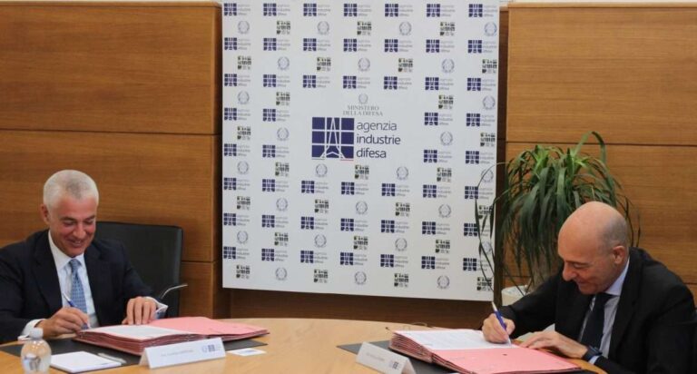 Mbda e Agenzia industrie difesa firmano accordo quadro