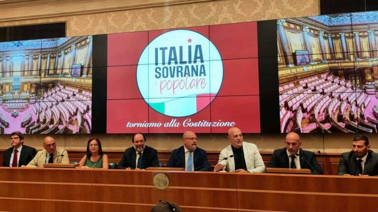 Italia Sovrana e Popolare, elezioni politiche: i candidati in Liguria