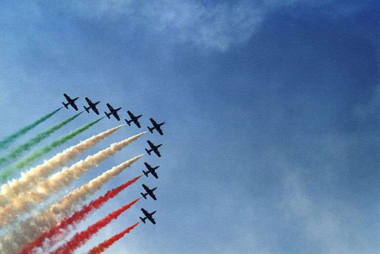 Frecce Tricolori, esibizione alla Spezia domenica 10 agosto
