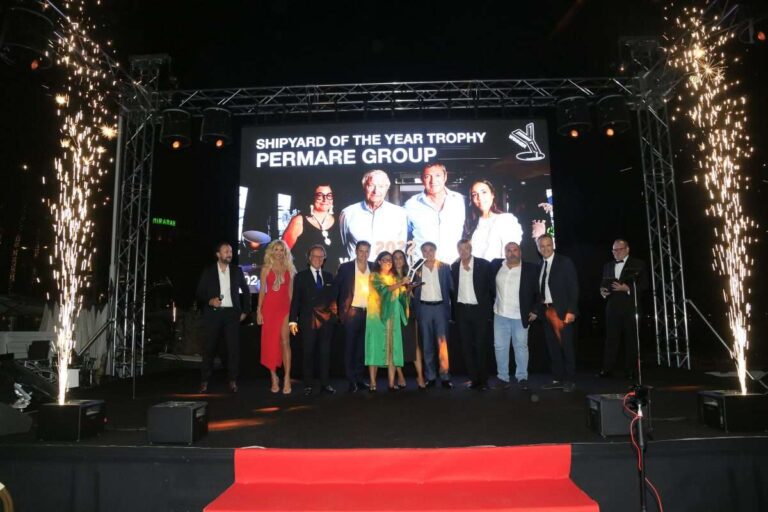 Nautica: Permare ha vinto il premio cantiere dell’anno ai World Yachts Trophies