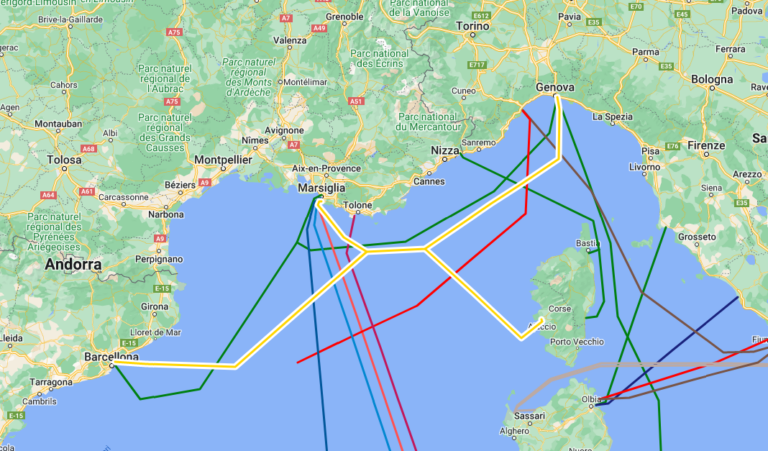 Cavi sottomarini: autorizzata la posa a Sturla per il progetto Medloop