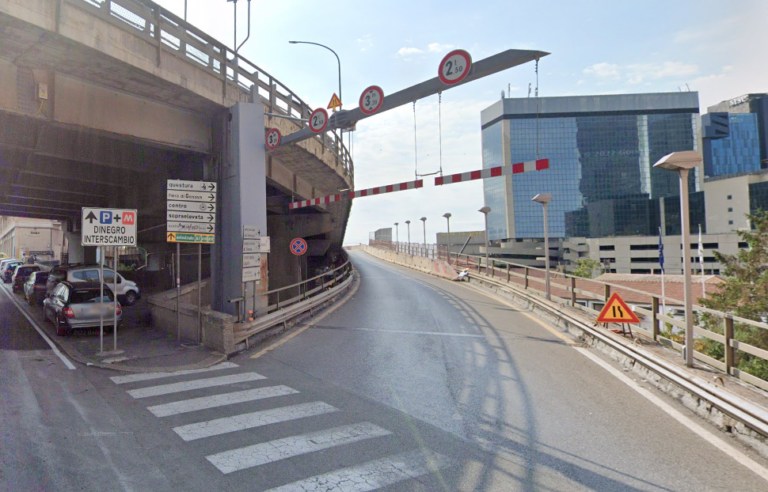 Sopraelevata di Genova, sino al 19 settembre rampa di via Cantore chiusa in orario notturno