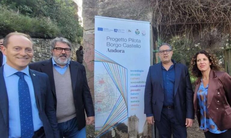 Pnrr ecco gli interventi previsti coi 20 milioni per Borgo Castello ad Andora